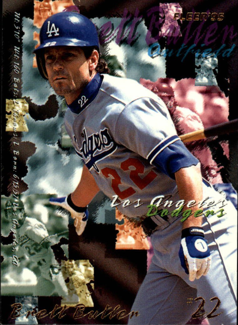 1995 Fleer 535 Brett Butler