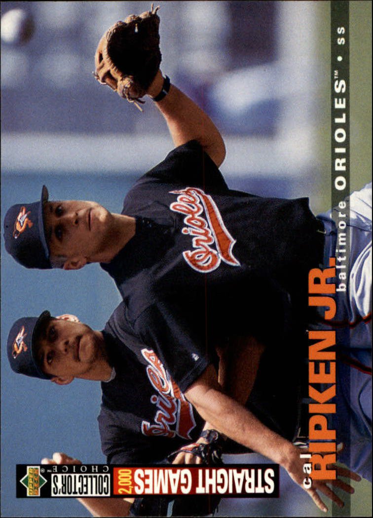 1995 Collector's Choice 85 Cal Ripken