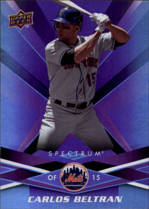 2009 Upper Deck Spectrum 62 Carlos Beltran