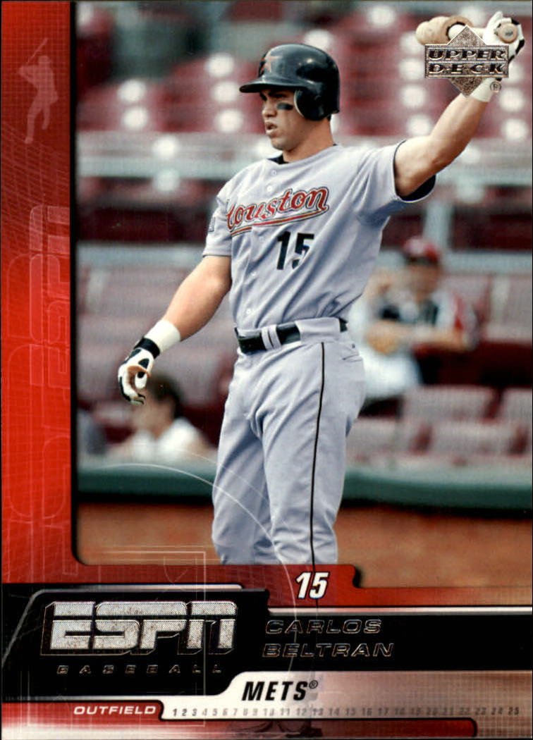 2005 Upper Deck ESPN 36 Carlos Beltran