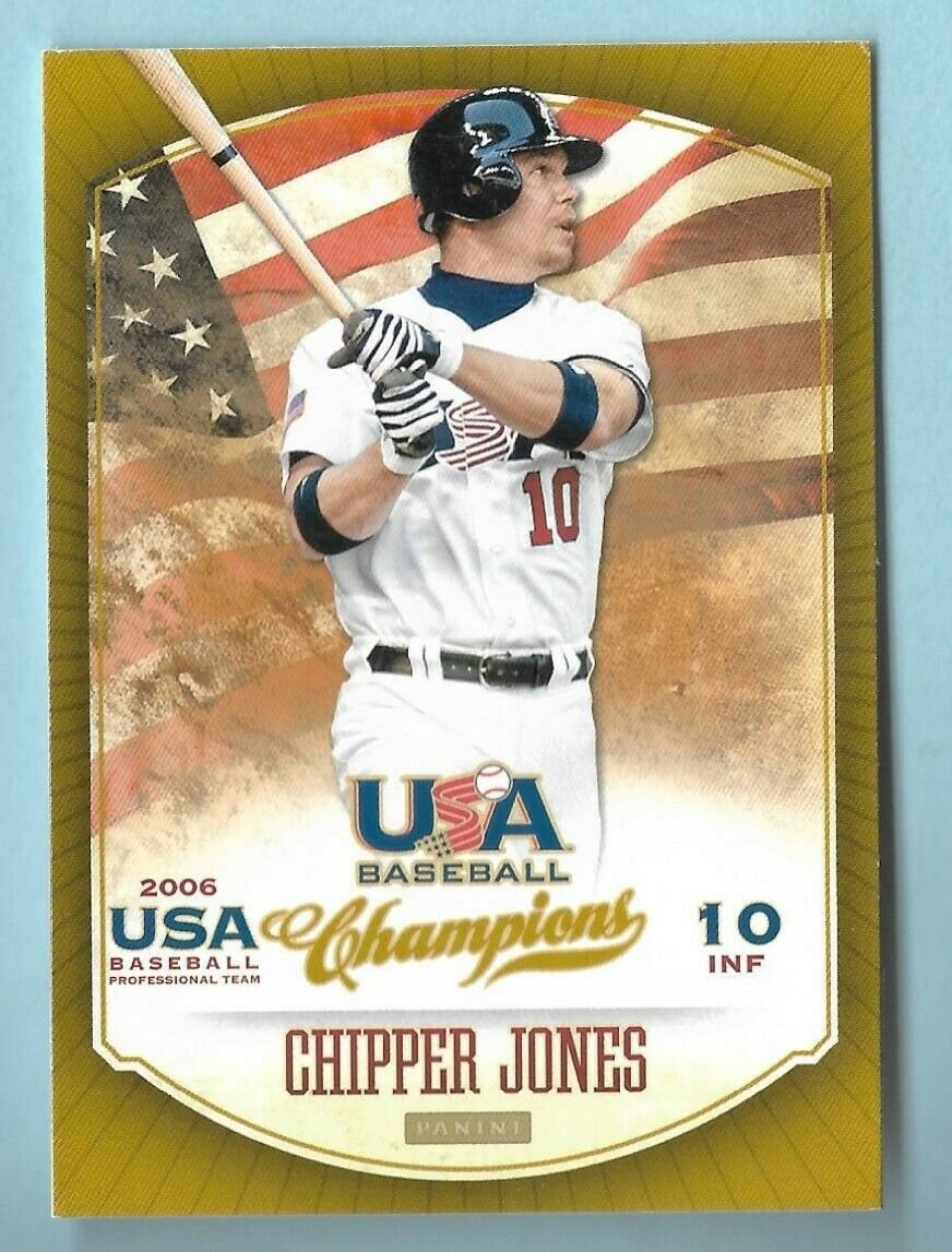 2013 USA Baseball Champions 14 Chipper Jones