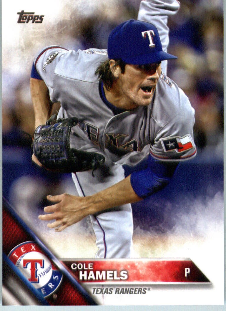 2016 Topps 588 Cole Hamels