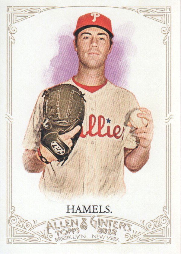 2012 Topps Allen and Ginter 179 Cole Hamels