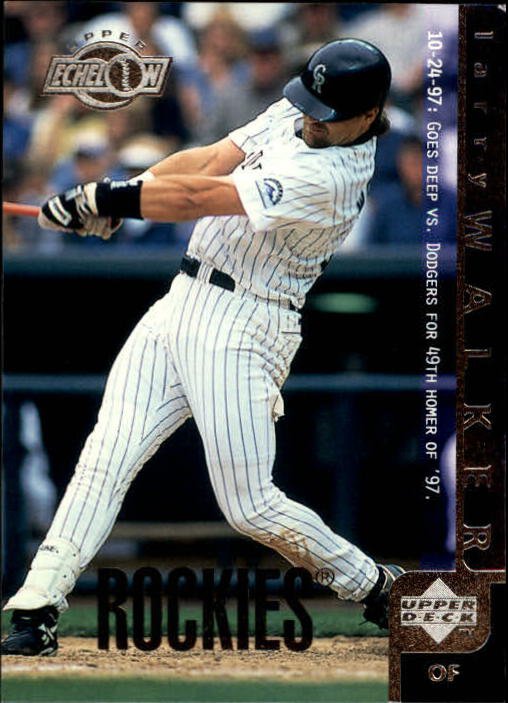 1998 Upper Deck 456 Larry Walker UE