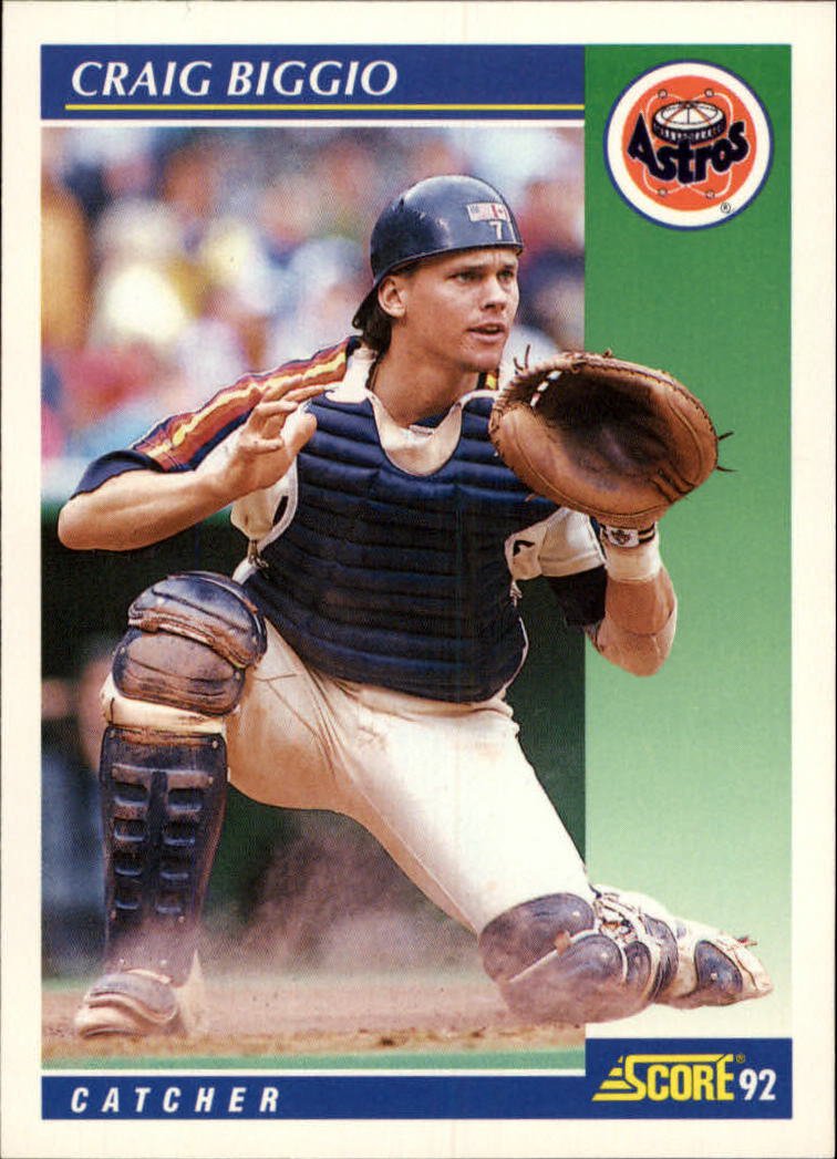 1992 Score 460 Craig Biggio