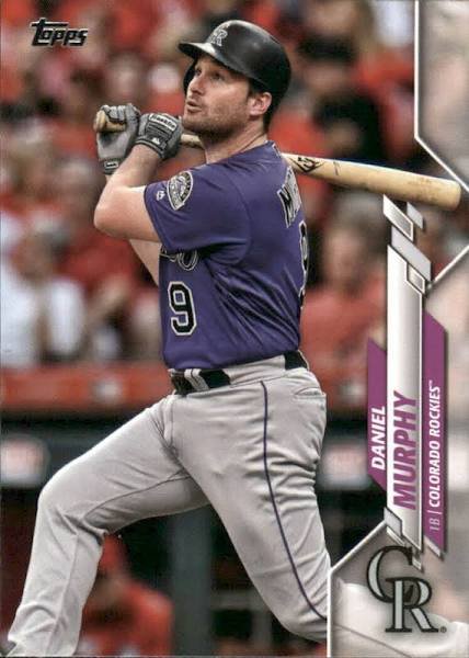 2020 Topps 116 Daniel Murphy
