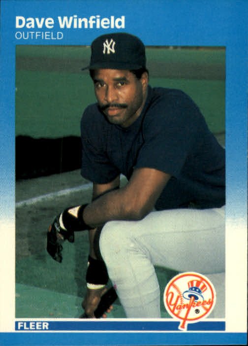 1987 Fleer 120 Dave Winfield