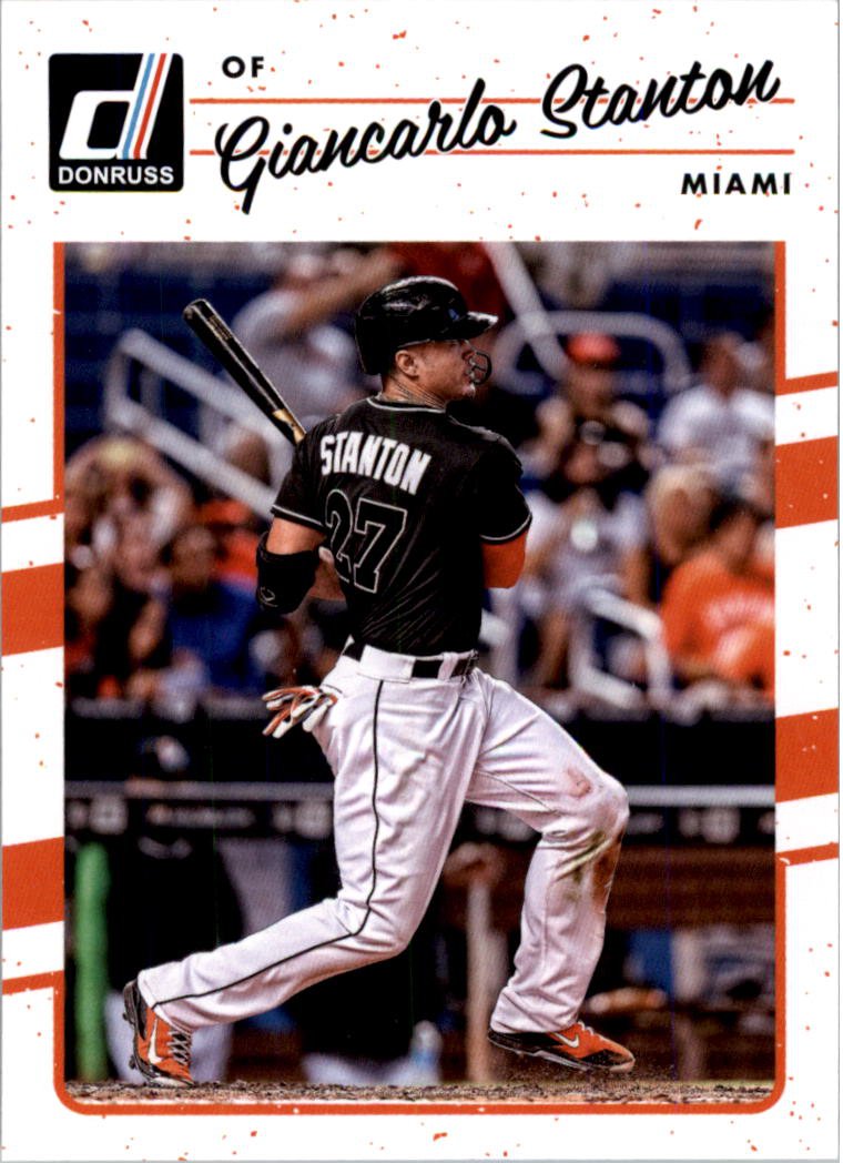 2017 Donruss 116 Giancarlo Stanton