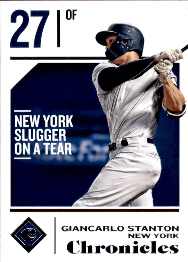 2018 Panini Chronicles 8 Giancarlo Stanton