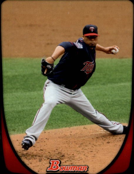 2011 Bowman 73 Francisco Liriano