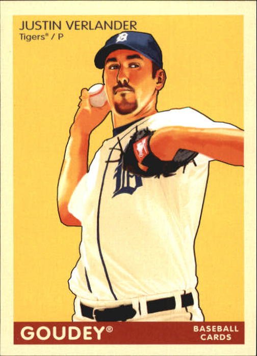 2009 Upper Deck Goudey 74 Justin Verlander