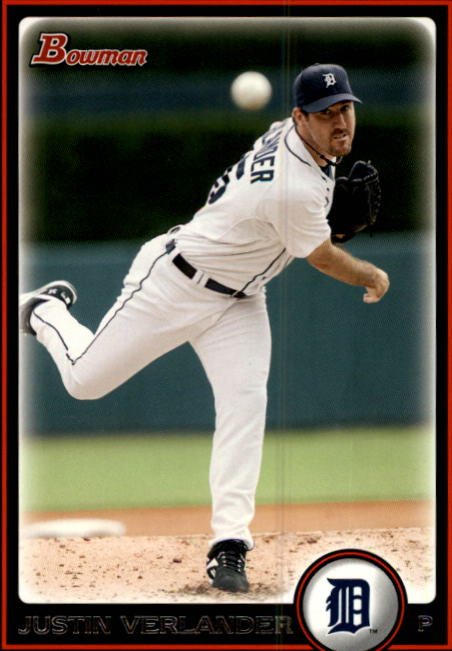 2010 Bowman 134 Justin Verlander