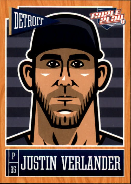 2013 Triple Play 30 Justin Verlander