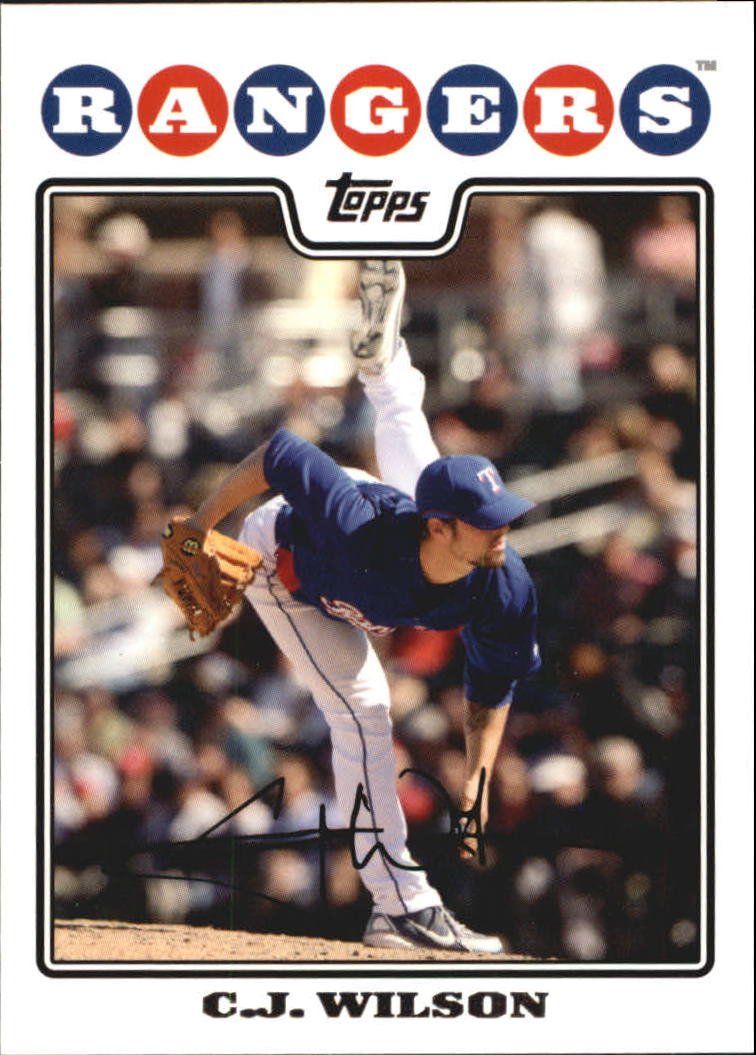 2008 Topps 214 C.J. Wilson