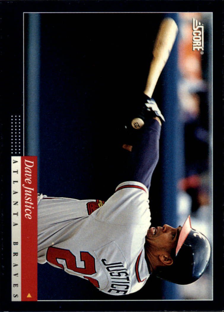 1994 Score 422 David Justice