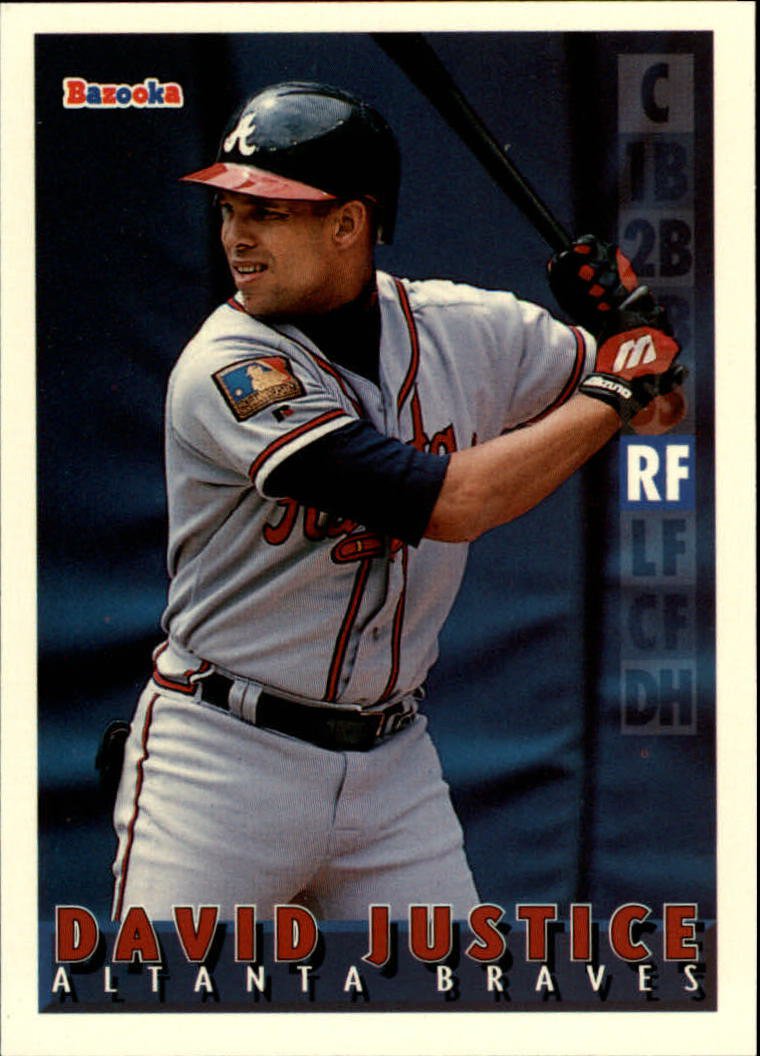 1995 Bazooka 6 David Justice