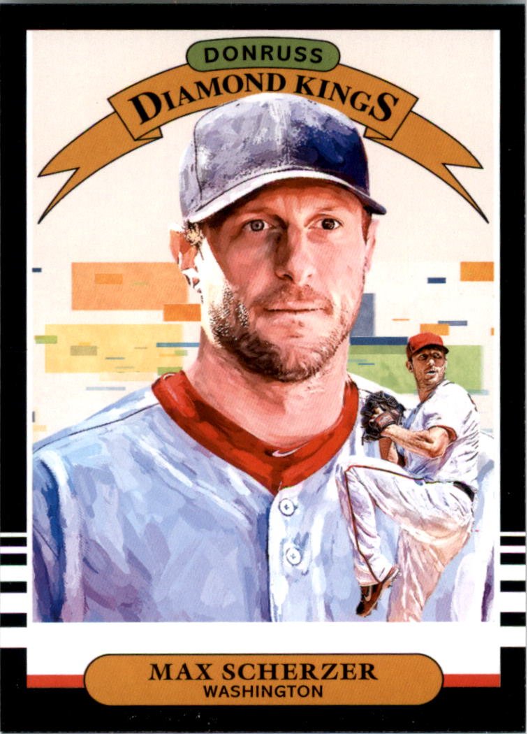 2019 Donruss 17 Max Scherzer DK