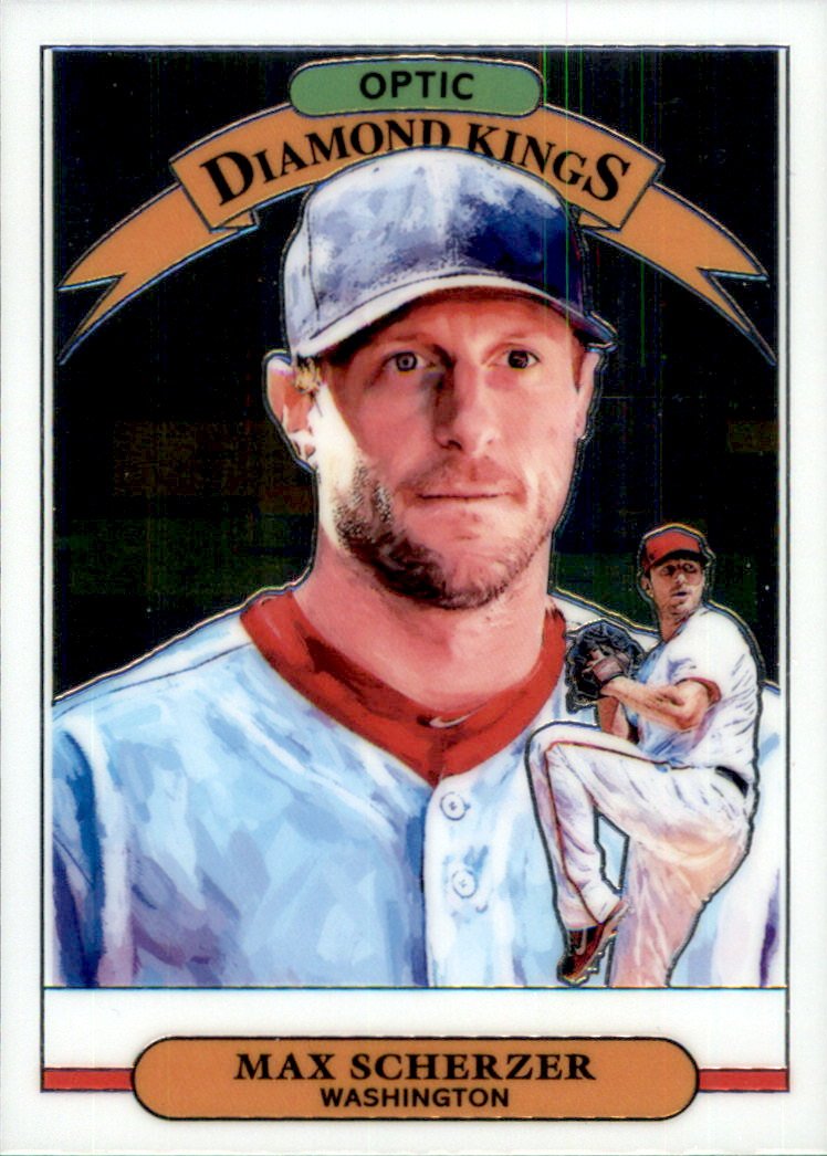 2019 Donruss Optic 17 Max Scherzer DK