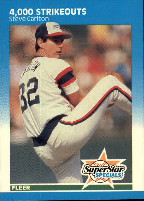 1987 Fleer 635 Steve Carlton 4000