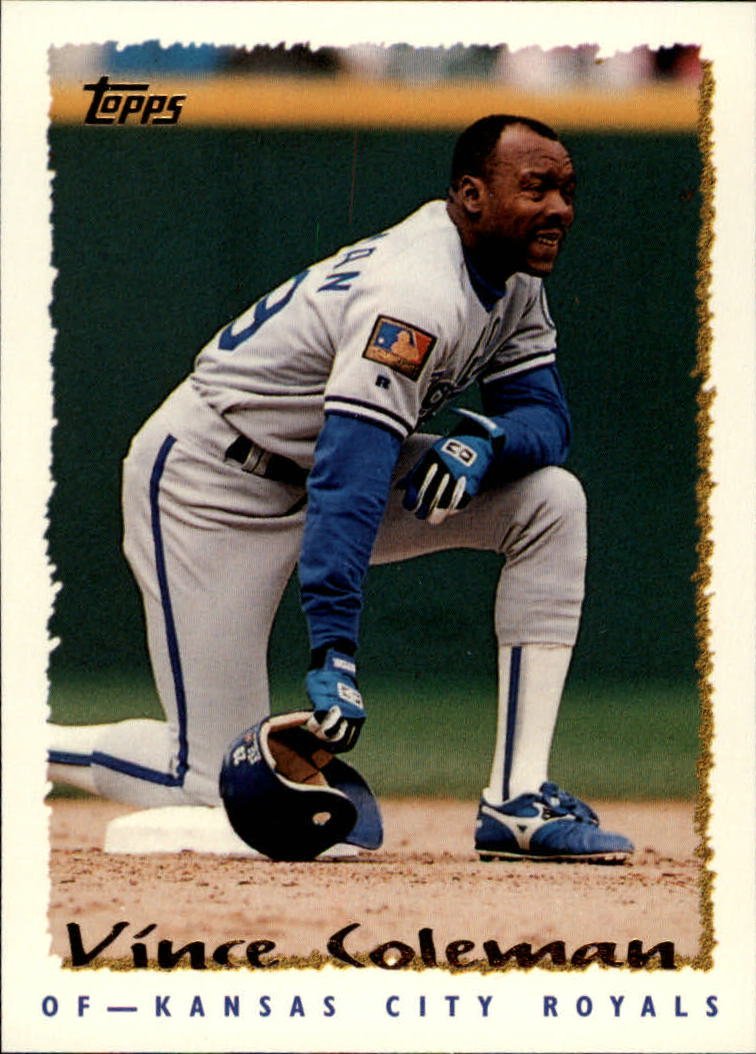 1995 Topps 419 Vince Coleman
