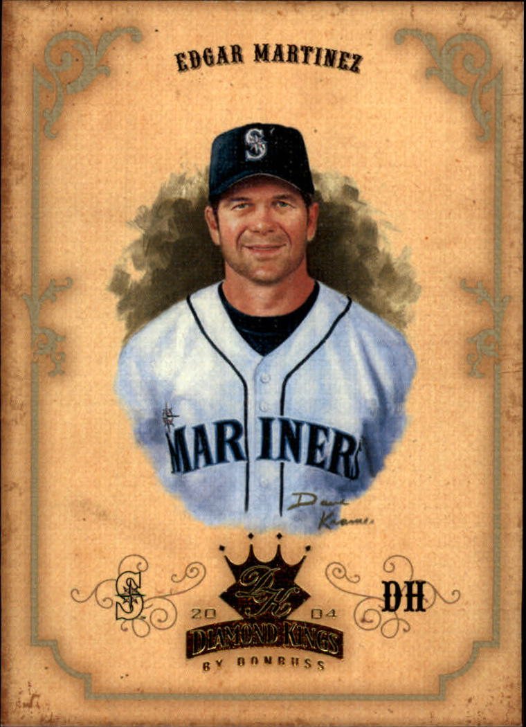 2004 Diamond Kings 19 Edgar Martinez