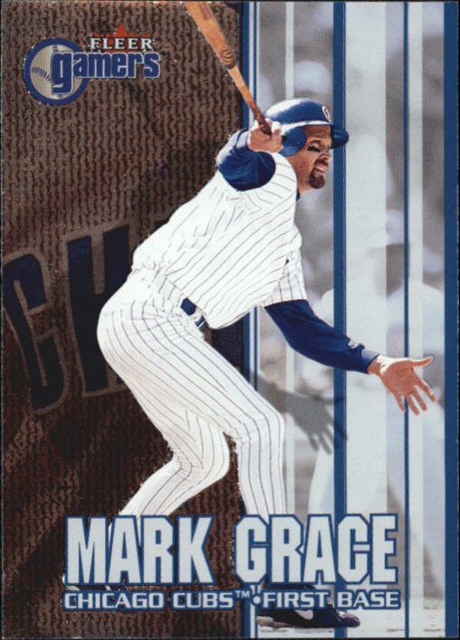 2000 Fleer Gamers 63 Mark Grace
