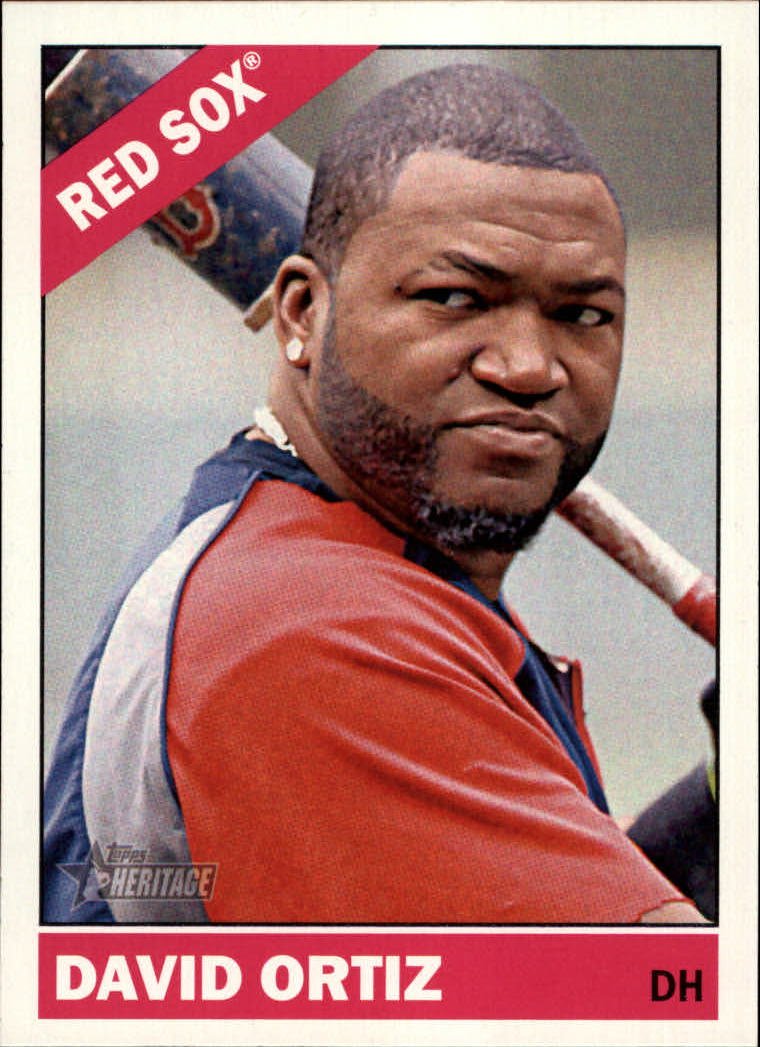 2015 Topps Heritage 480A David Ortiz SP