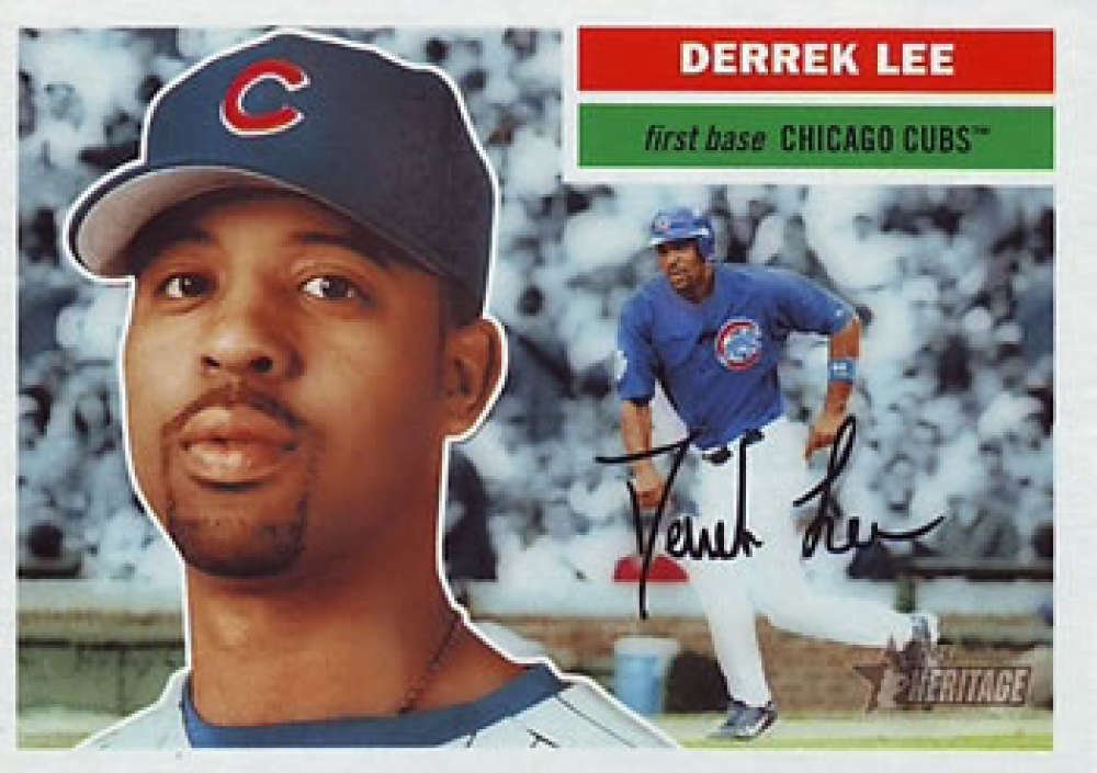2005 Topps Heritage 18 Derrek Lee