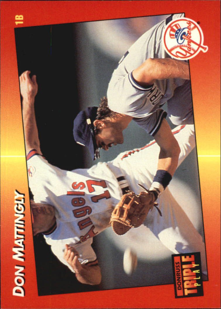1992 Triple Play 159 Don Mattingly