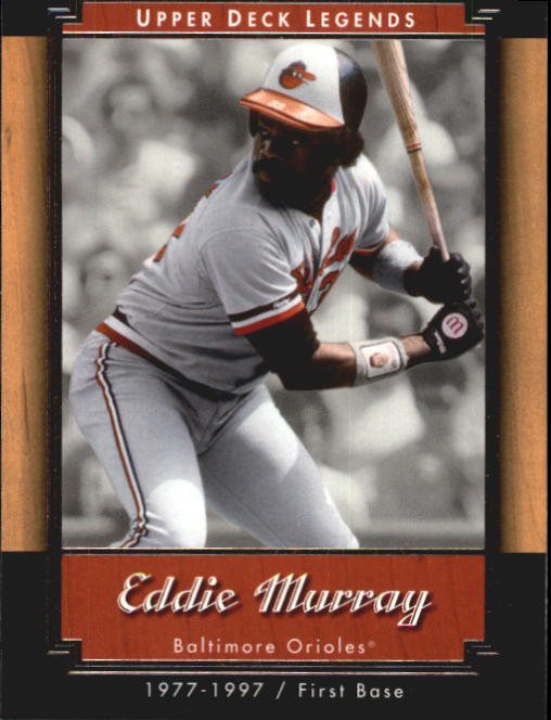 2001 Upper Deck Legends 18 Eddie Murray