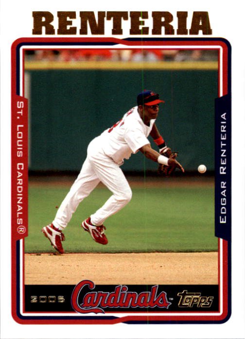 2005 Topps 156 Edgar Renteria