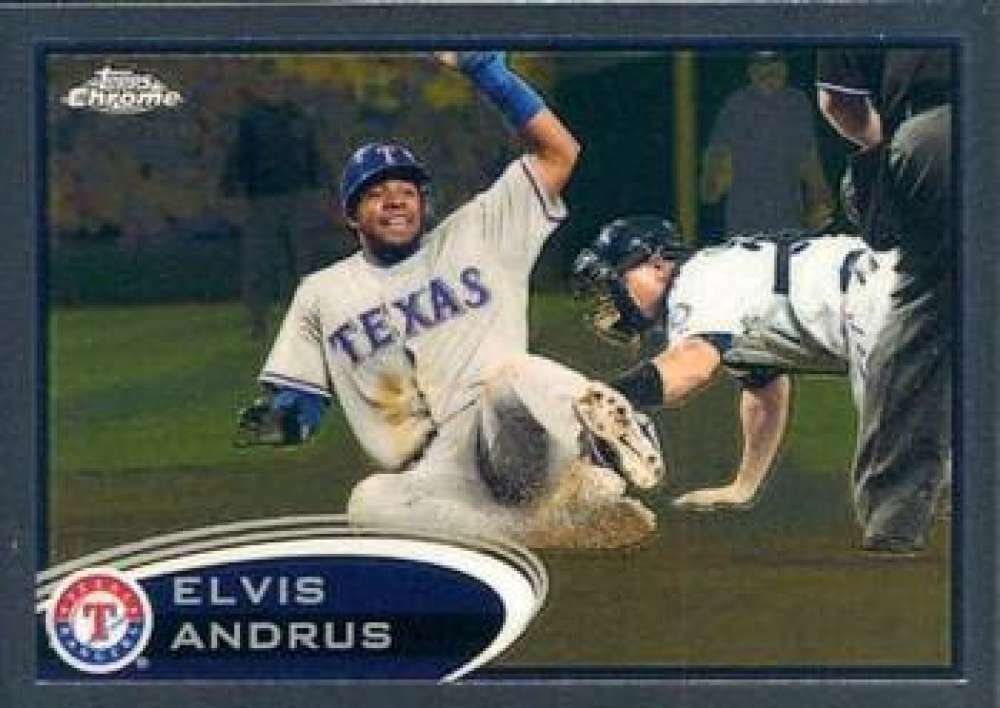 2012 Topps Chrome 149 Elvis Andrus