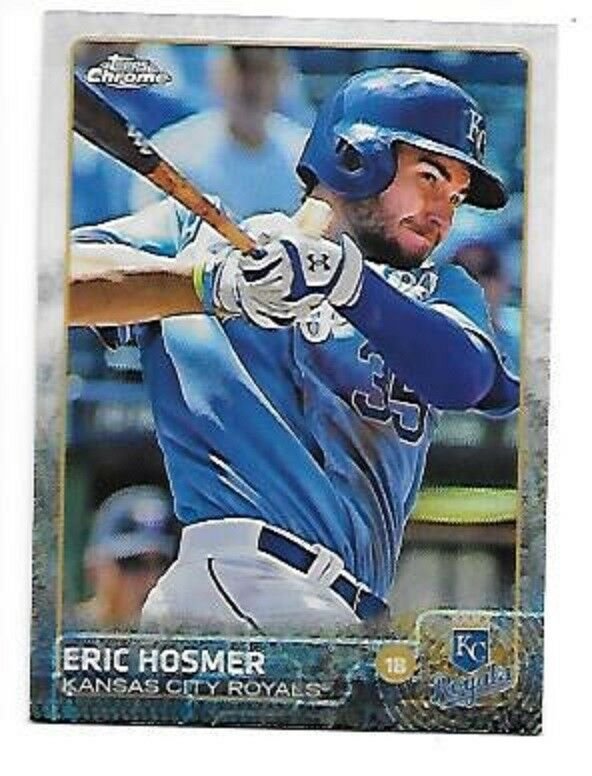 2015 Topps Chrome Refractors 60 Eric Hosmer