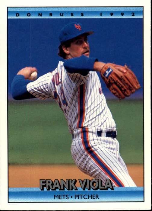 1992 Donruss 498 Frank Viola