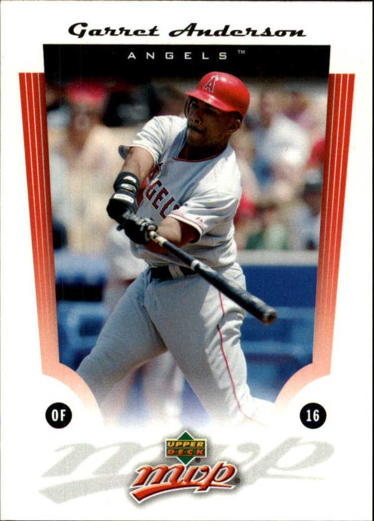 2005 Upper Deck MVP 28 Garret Anderson