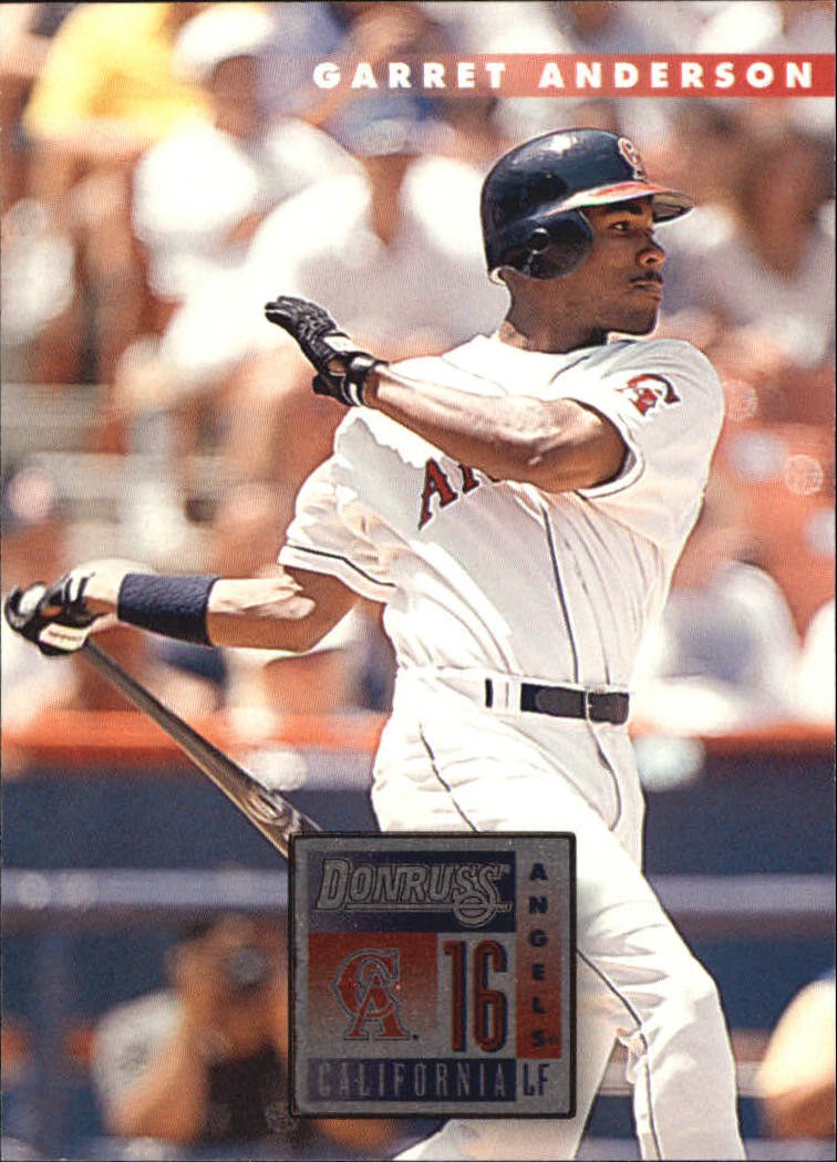 1996 Donruss 73 Garret Anderson