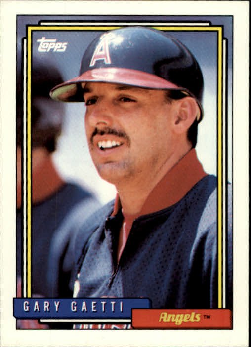 1992 Topps 70 Gary Gaetti