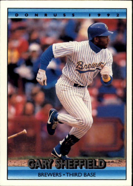 1992 Donruss 192 Gary Sheffield