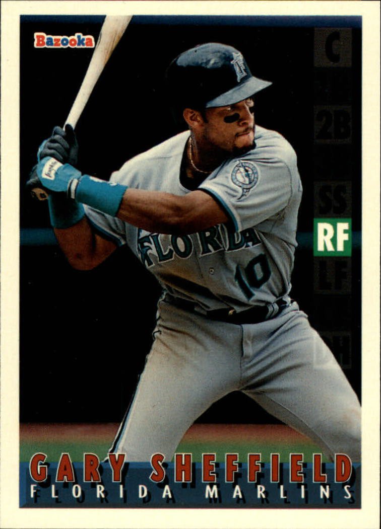 1995 Bazooka 44 Gary Sheffield