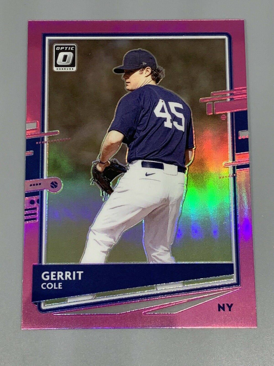 2020 Donruss Optic Pink 133 Gerrit Cole