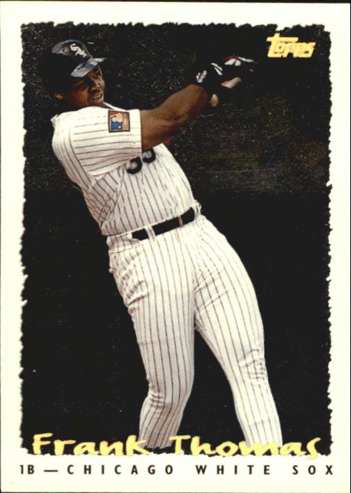 1995 Topps Cyberstats 1 Frank Thomas