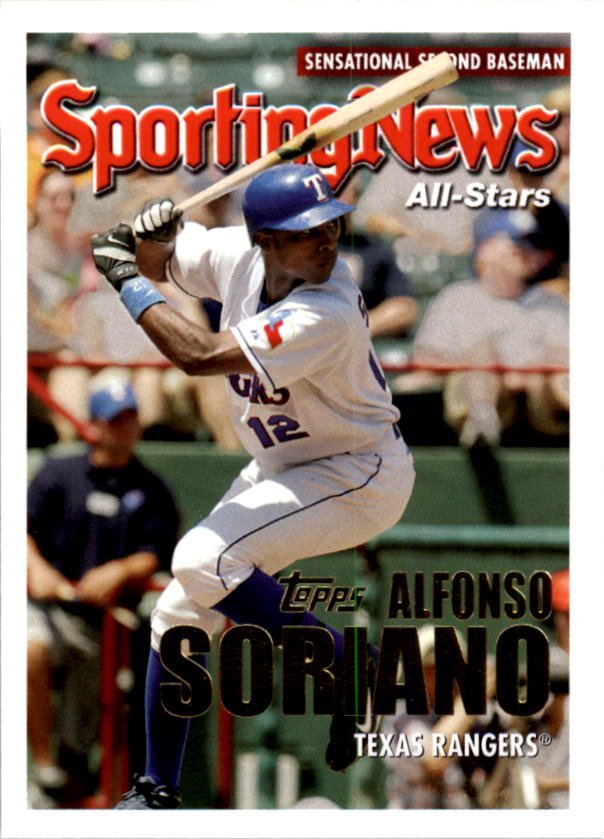 2005 Topps 357 Alfonso Soriano AS