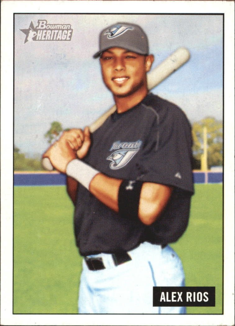 2005 Bowman Heritage 197 Alex Rios