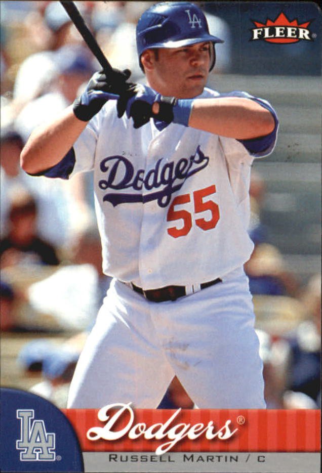 2007 Fleer Mini Die Cuts 161 Russell Martin