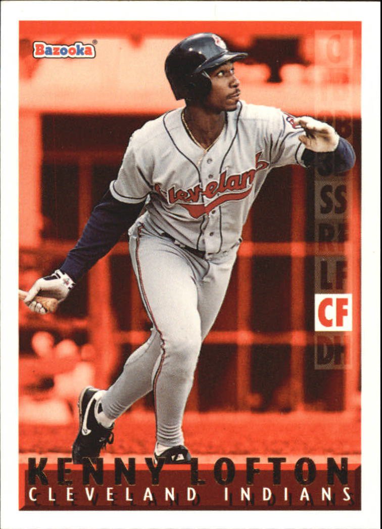 1995 Bazooka Red Hot RH4 Kenny Lofton