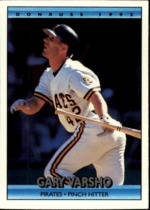 1992 Donruss 644 Gary Varsho