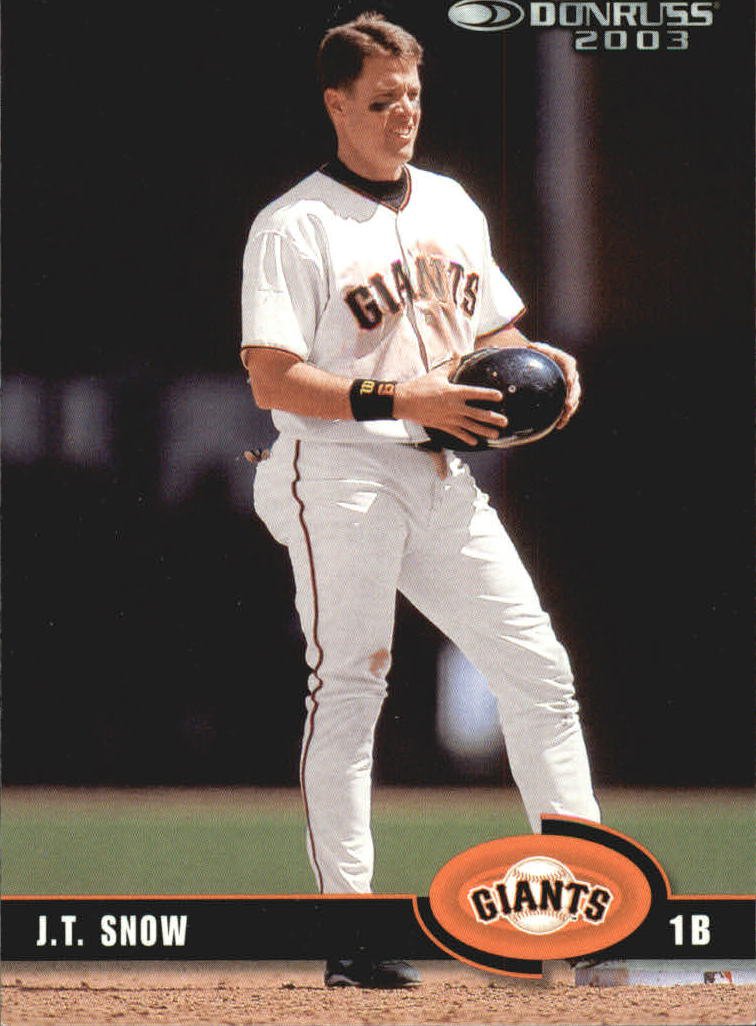 2003 Donruss 386 J.T. Snow