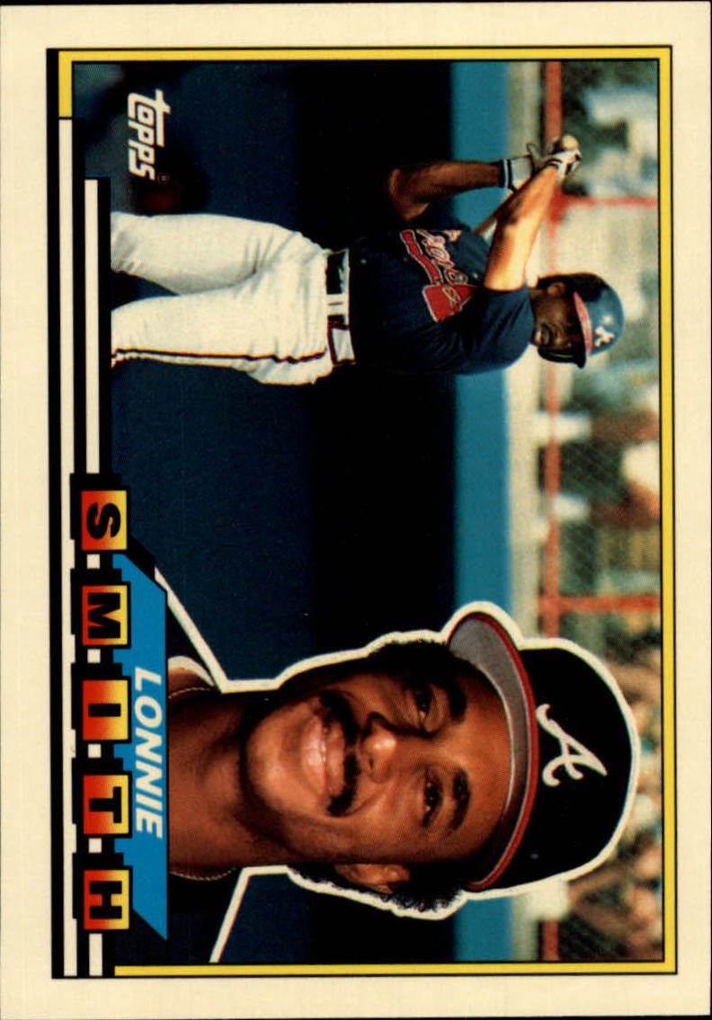 1989 Topps Big 242 Lonnie Smith