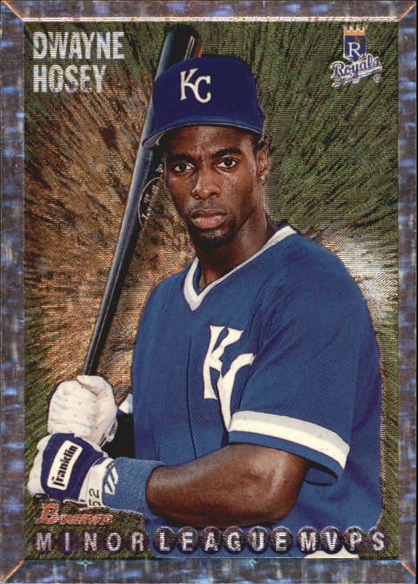 1995 Bowman 221 Dwayne Hosey FOIL RC