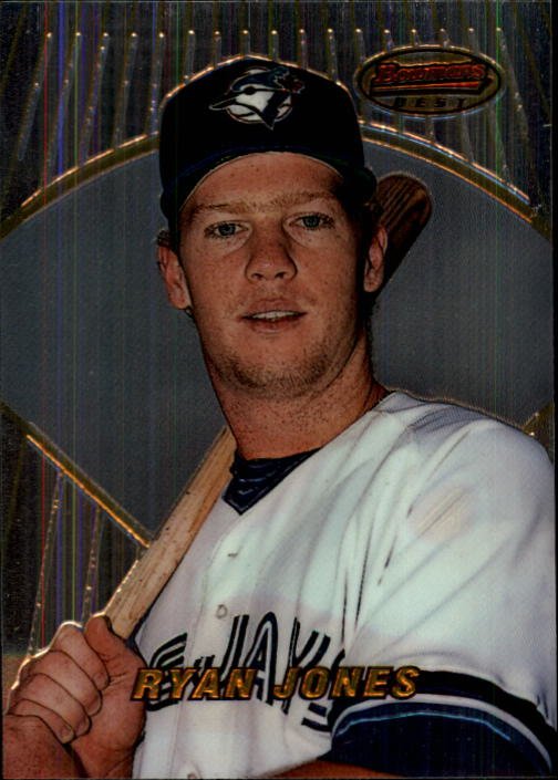 1996 Bowman's Best 134 Ryan Jones RC